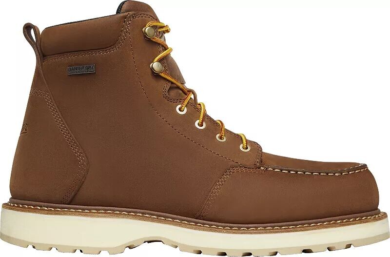 

Мужские рабочие ботинки Danner Cedar River 6 дюймов водонепроницаемые с алюминиевым носком, коричневый