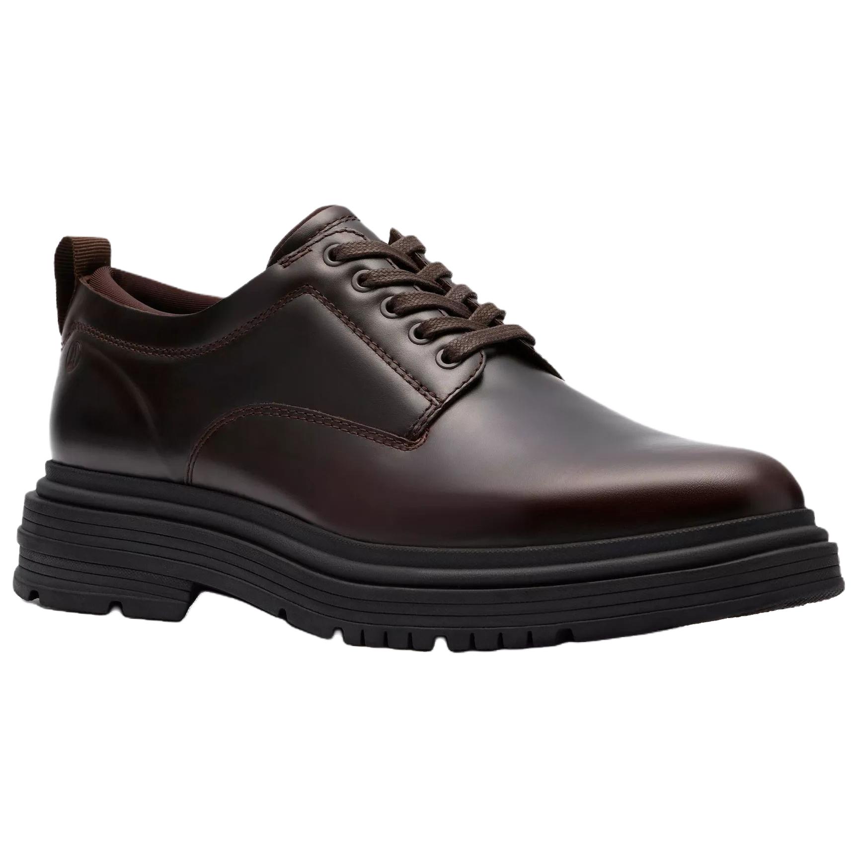 Clarks Повседневные ботинки Badbury Lace мужские dark brown — фото 4