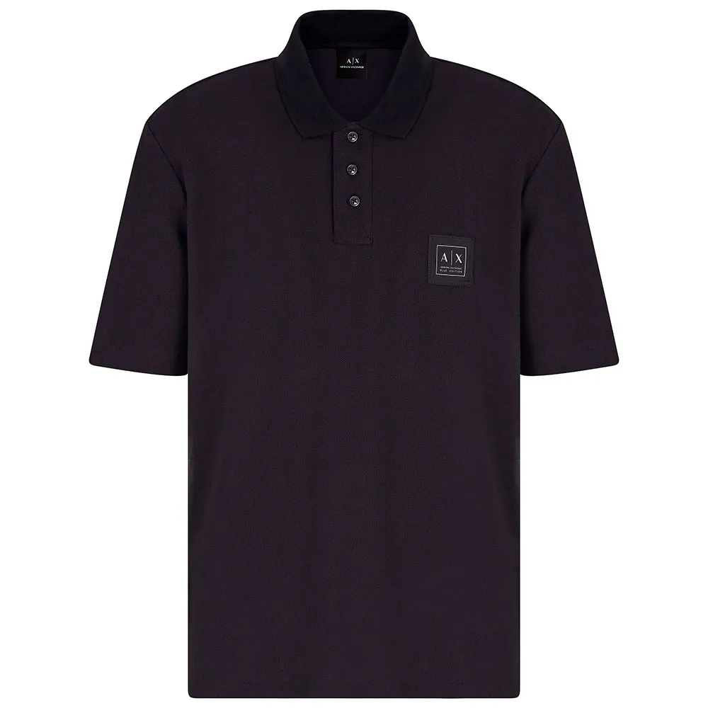 

Поло с коротким рукавом Armani Exchange XM000356_AF12758, черный