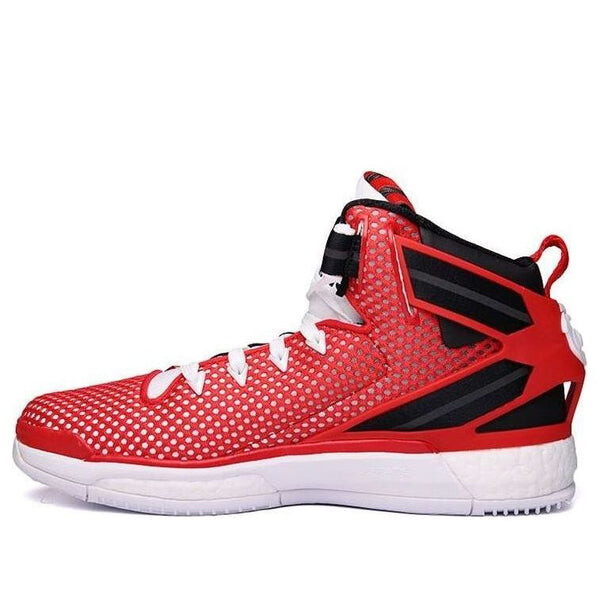 

Кроссовки d rose 6 boost красные Adidas, красный