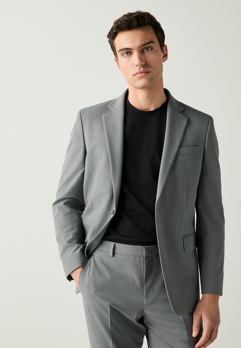 

Пиджак-блейзер Suit jacket Next, серый