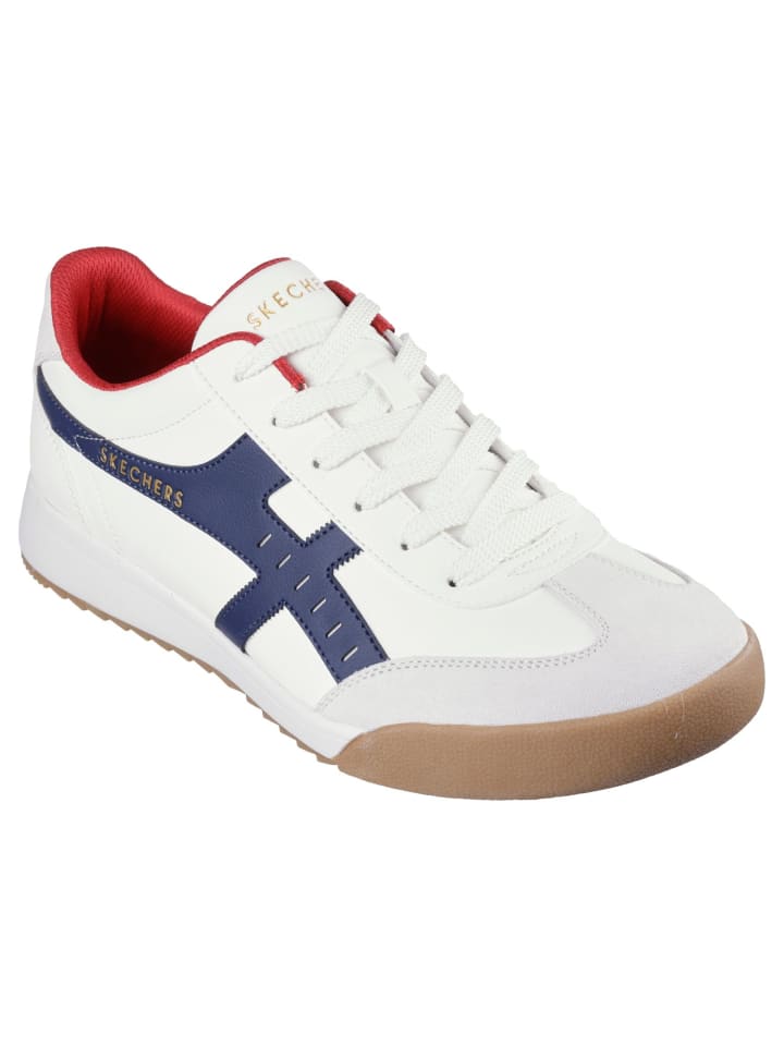 

Кроссовки на шнуровке ZINGER MANZANILLA TOTALE Skechers, цвет weiß/marineblau/rot