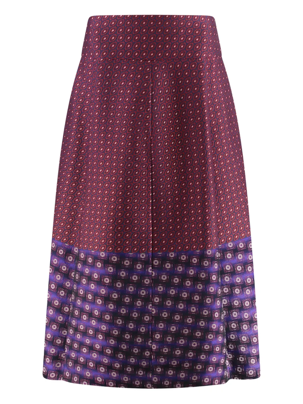 

Плиссированная юбка с узором ETRO, красный