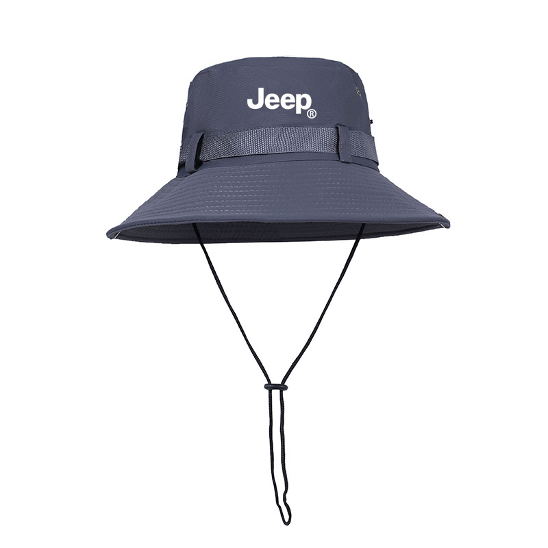 

Полиэстеровая панама Unisex Jeep, темно-серый