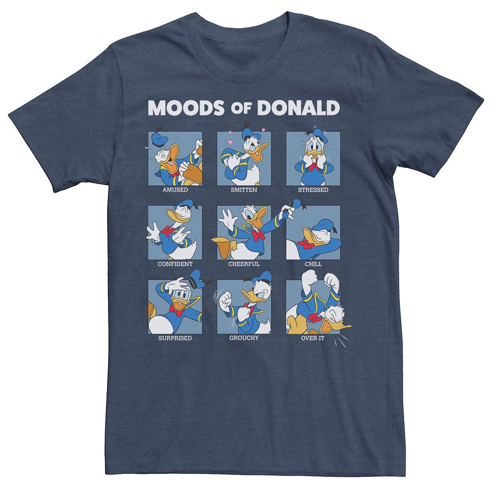 

Мужская футболка Disney's Mickey & Friends Donald Duck Box Up, цвет Navy Heather