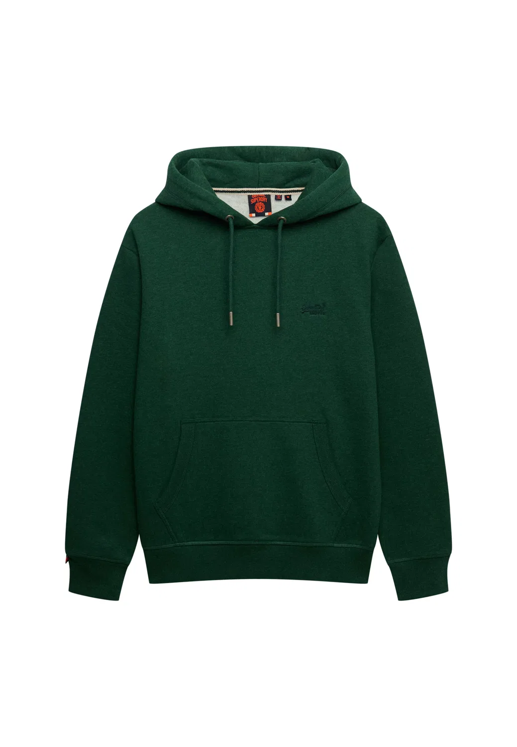Толстовка Superdry Essential темно-зеленого цвета