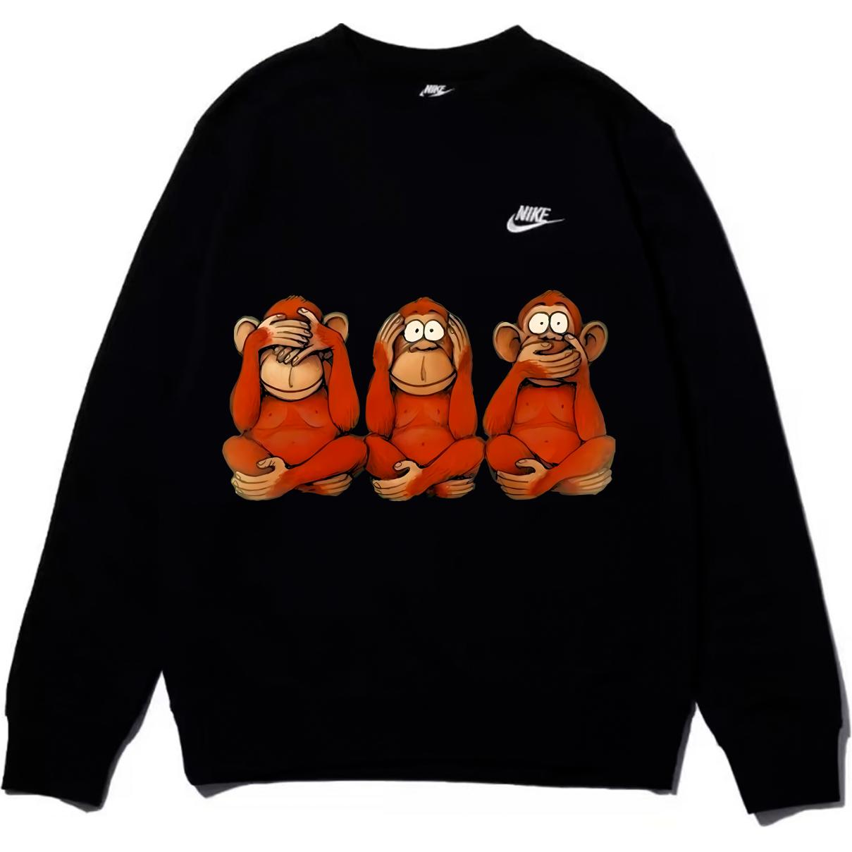 

Унисекс худи Nike черное