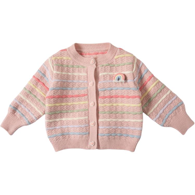 

Детский свитер с круглой горловиной Moderate PROTECTCAMEL, розовый