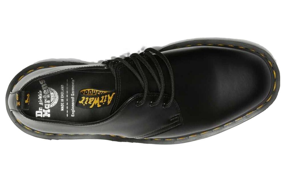Полуботинки Dr.Martens X Engineered Garments 1461 'Black Smooth' — фото 4