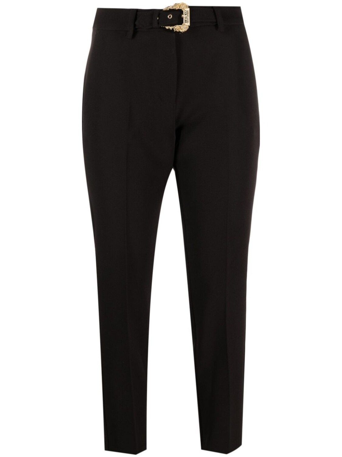 

Versace Jeans Couture укороченные брюки с поясом, черный