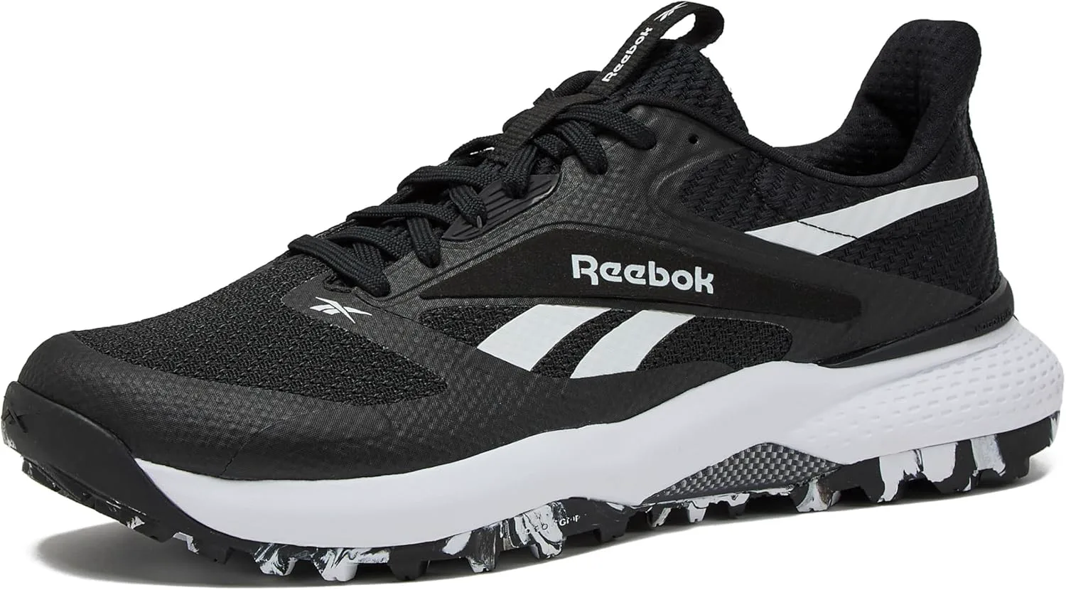 

Мужские гольф-кроссовки Reebok Nano Golf без шипов, черно-белый