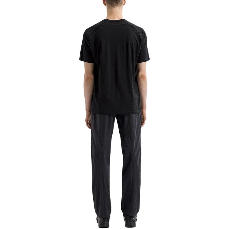 Футболка Veilance Plain из смеси шерсти Arcteryx, хаки — фото 3
