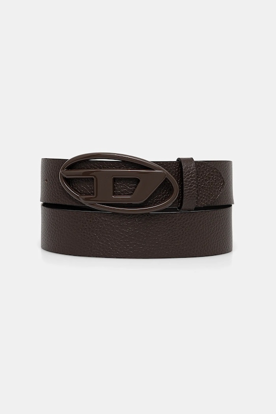 

Кожаный ремень OVAL D LOGO B-1DR Diesel, коричневый
