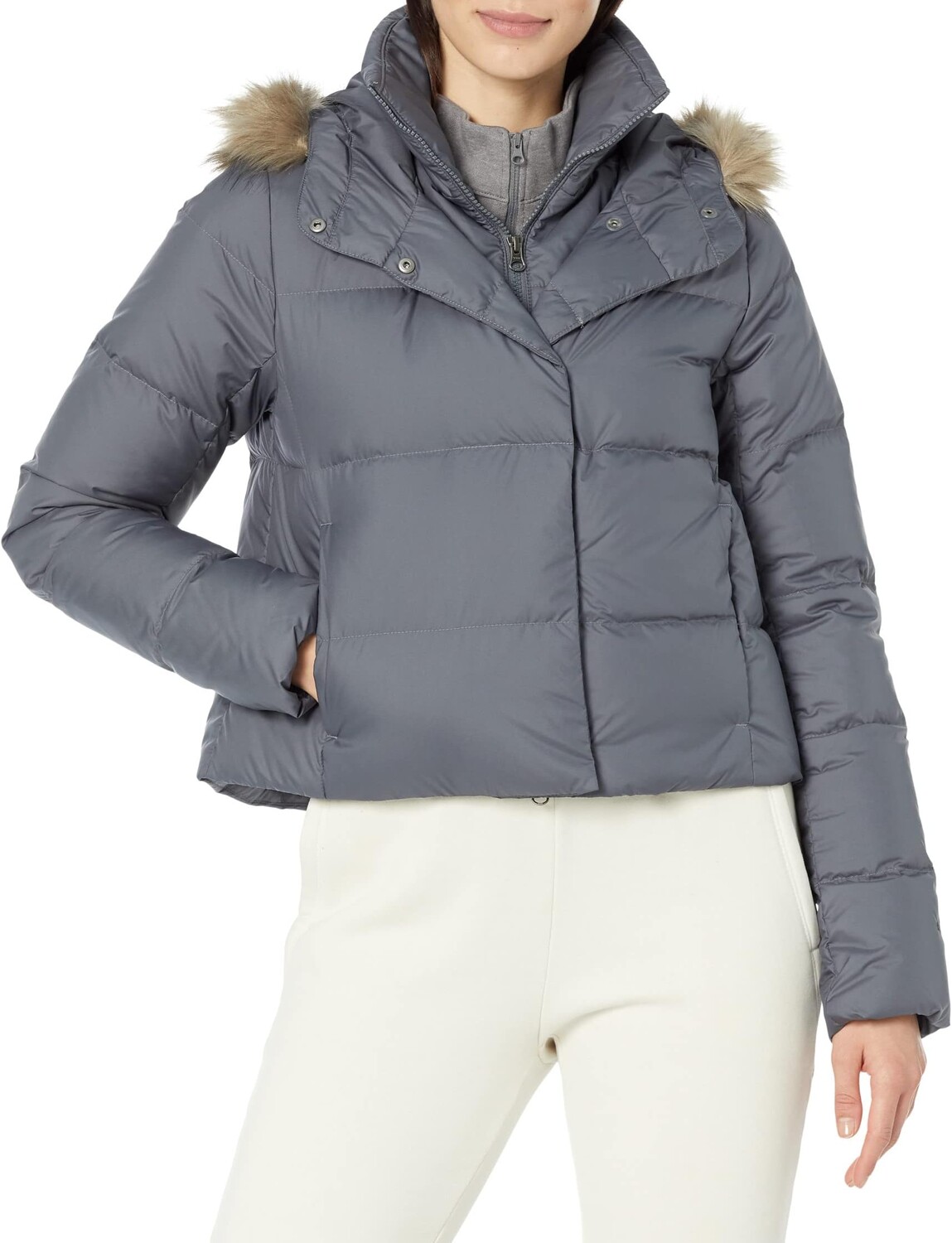 

Короткая пуховая куртка New Dealio The North Face, цвет Vanadis Grey