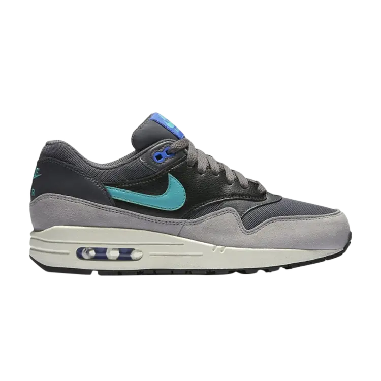 Кроссовки Nike Wmns Air Max 1 'Jade Swoosh', серый
