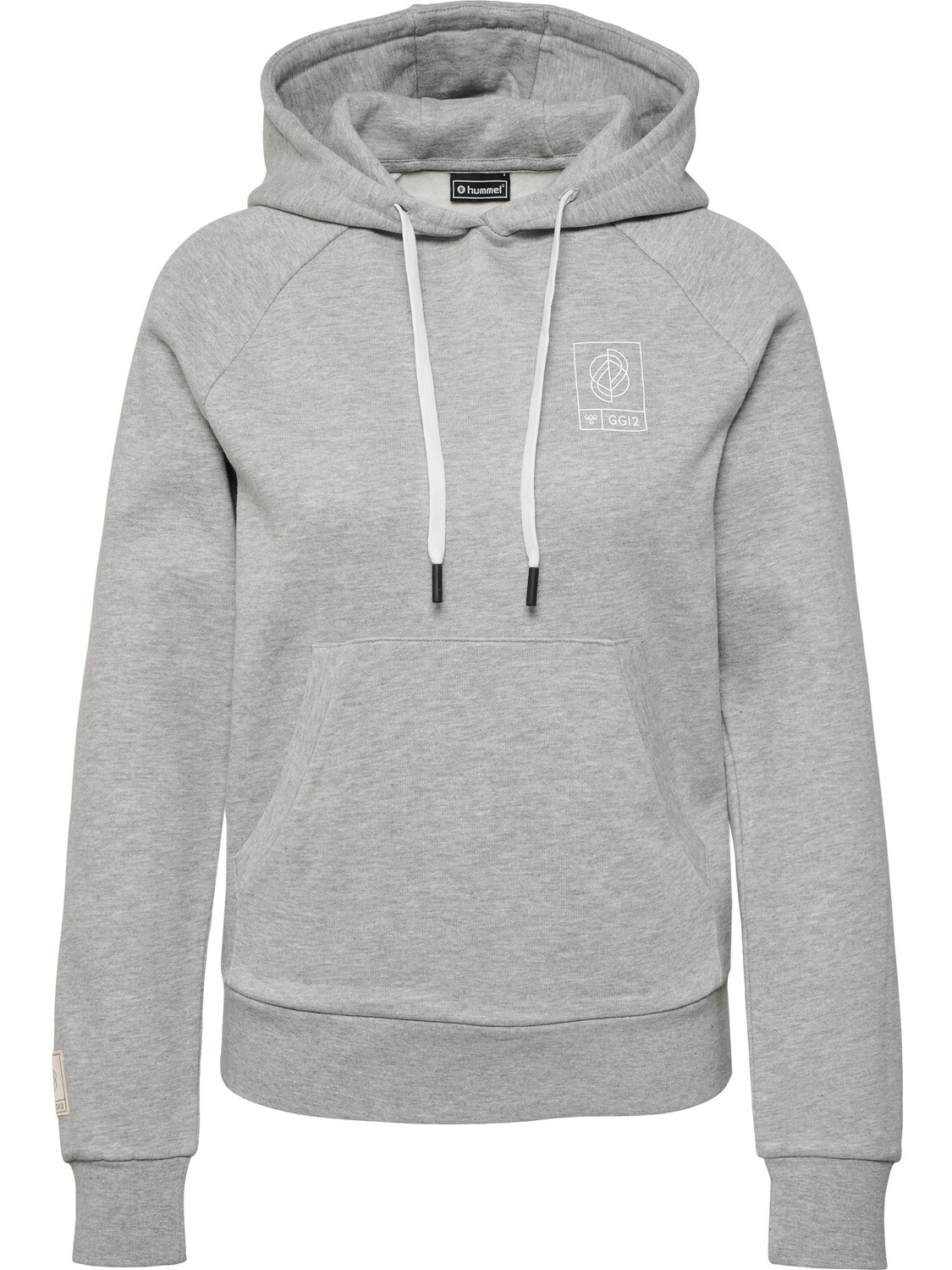 

Толстовка Hummel Hoodie Hmlgg12 Sweat Hoodie Woman, серый меланж