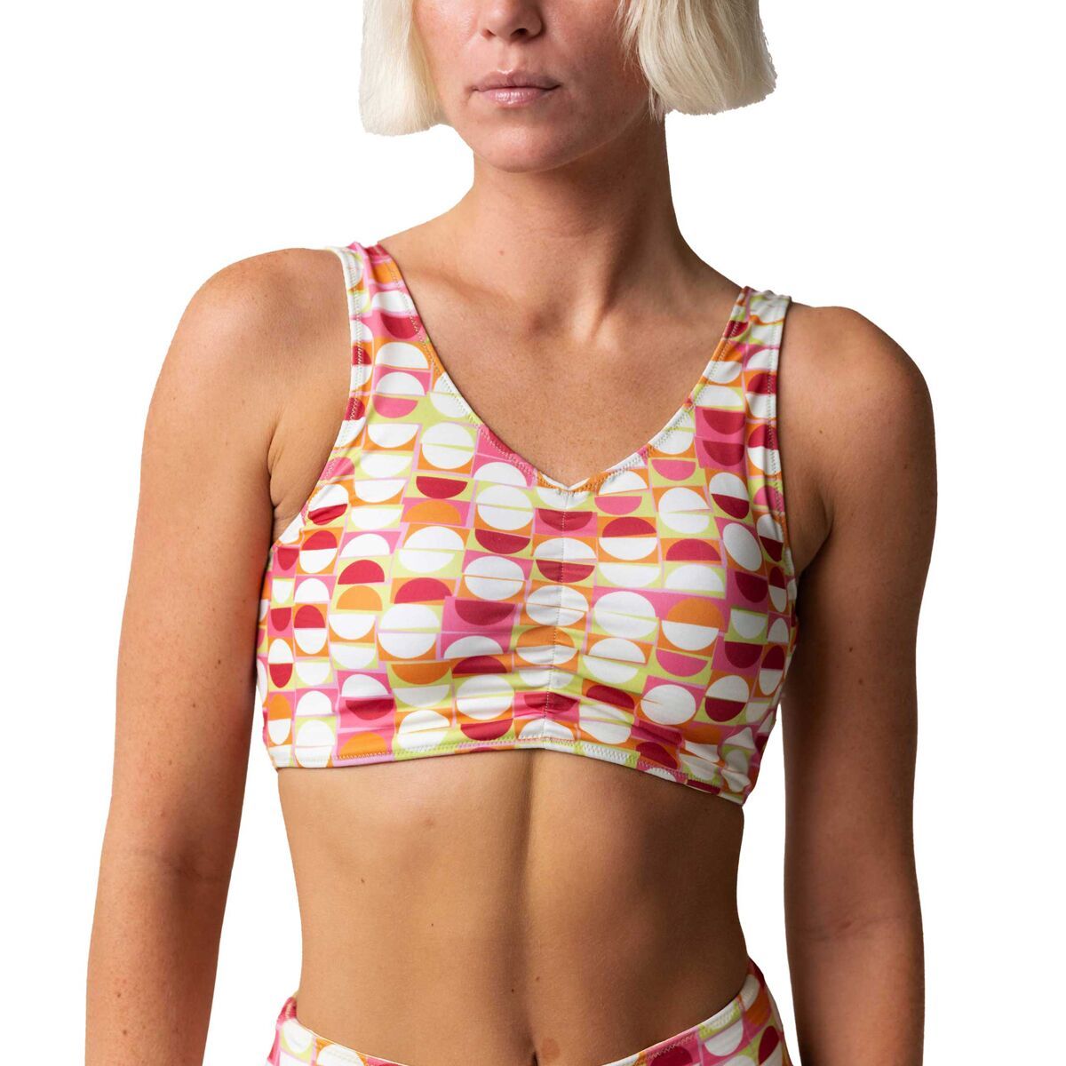 

Четырехсторонний бралетт бикини топ Nani Swimwear, цвет citrus
