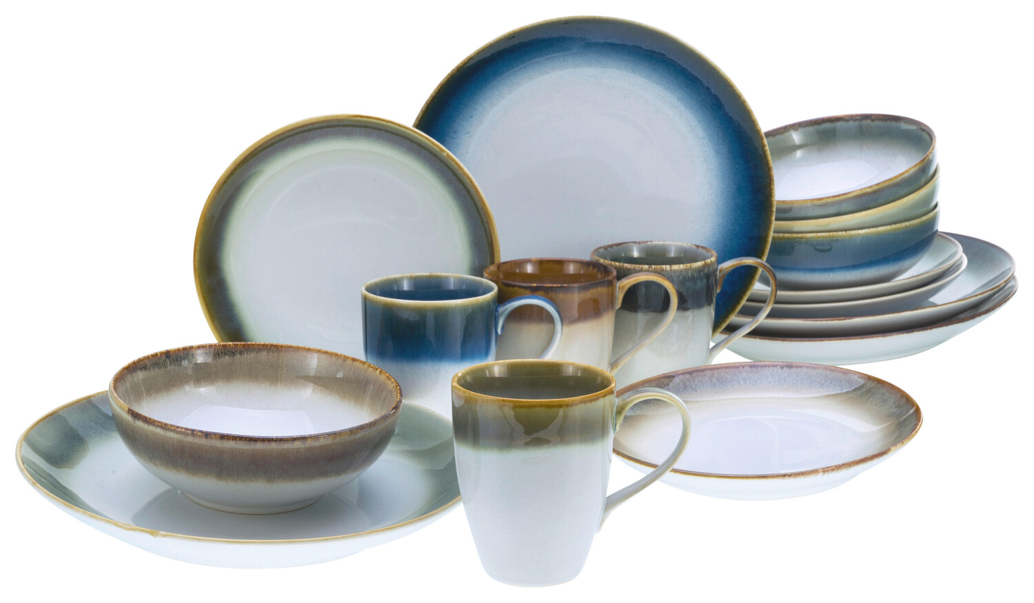 

Столовый набор Creatable, 34x31x33 см, многоцветный