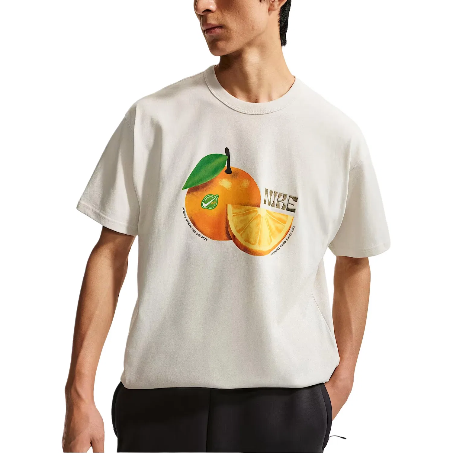 Футболка Sportswear Premium Essentials Nike, Phantom Gray White — фото 4