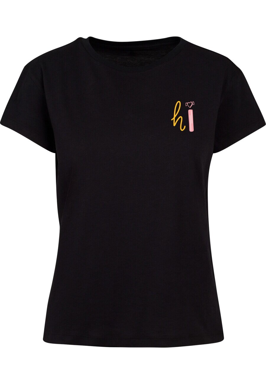 

Футболка Merchcode Shirt Wording - Hi, черный