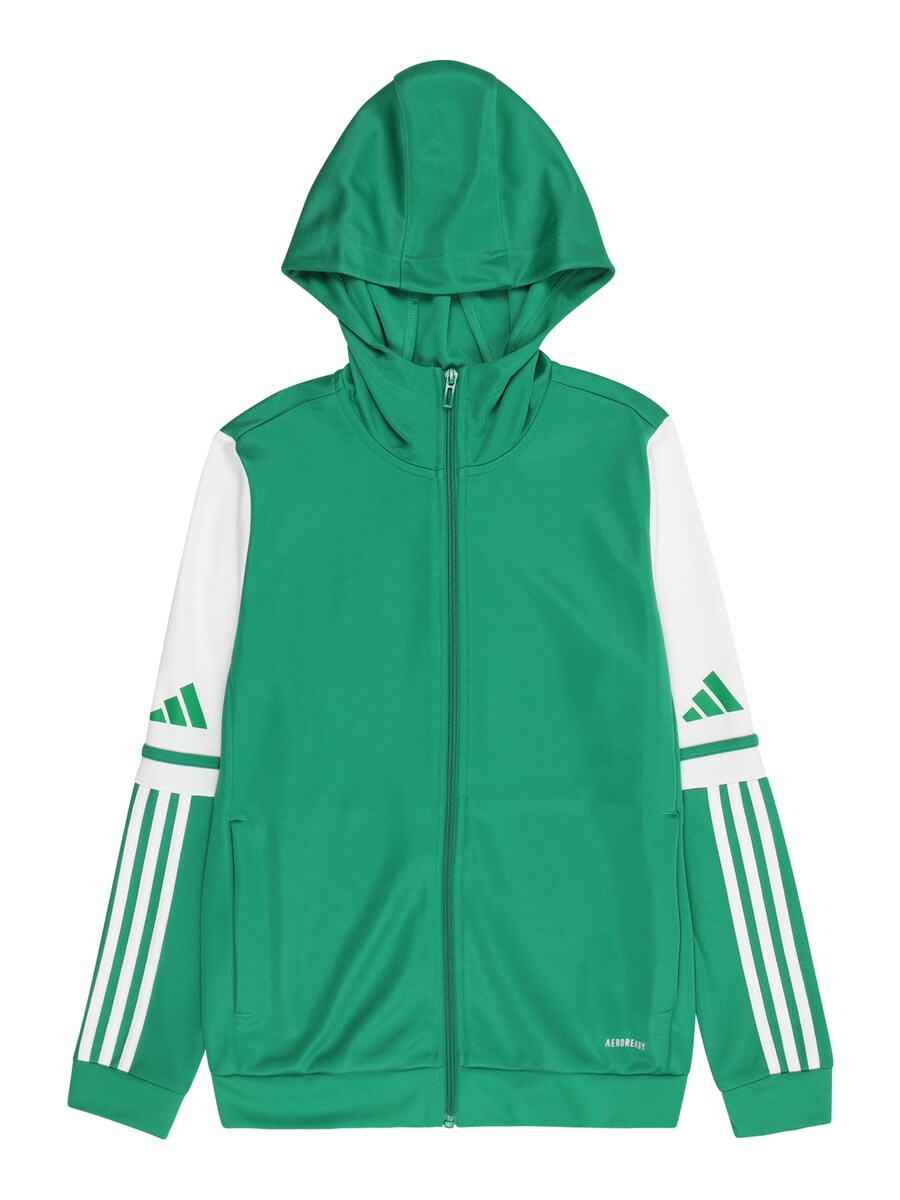 

Спортивная толстовка с капюшоном на молнии ADIDAS PERFORMANCE SQ25, зеленый