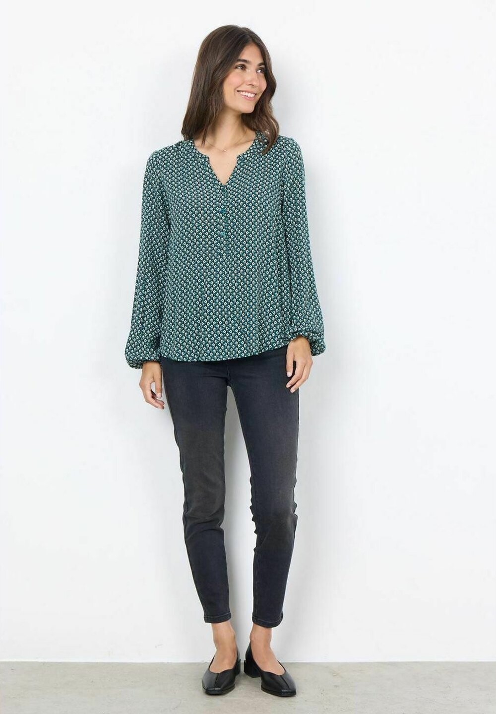 

Блузка Soyaconcept SC-TALITA 1, цвет shady green combi