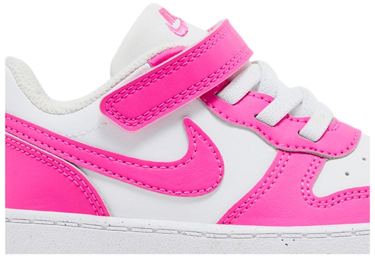 Кроссовки Nike Court Borough Low Recraft TD 'Laser Fuchsia', розовый — фото 2