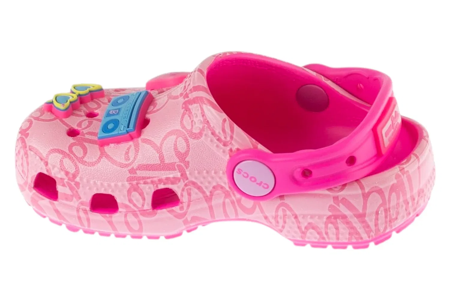 Тапочки для бассейна, Barbie, Crocs, розовый — фото 2