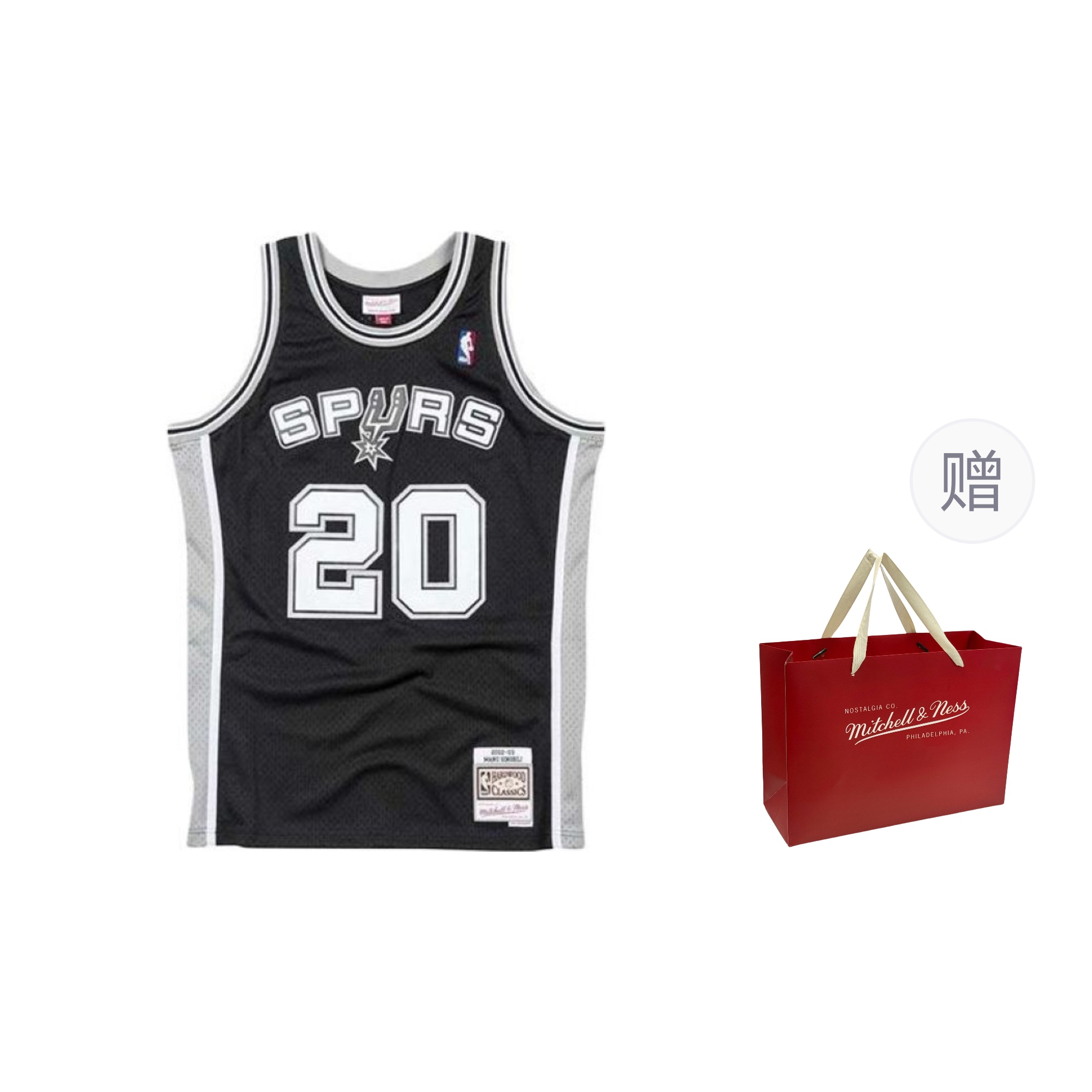 

Баскетбольная майка Mitchell & Ness мужская Mitchell Ness, черный