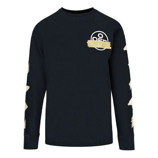 

Футболка tape arrows long sleeve t-shirt 'black' Off-White, черный