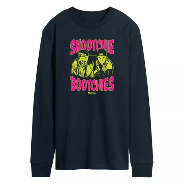 

Мужская футболка с длинным рукавом Mall Rats Snootchie Bootchies с принтом Licensed Character, синий