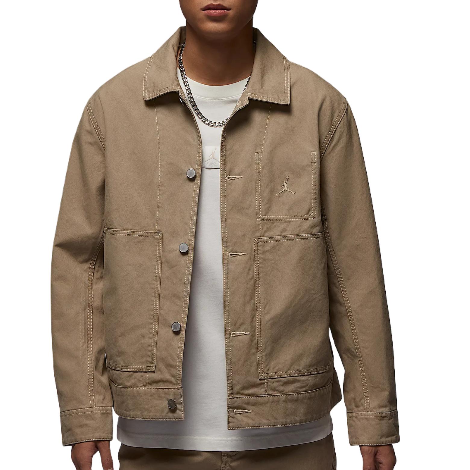 

Jordan Эссеншиалс Чикаго куртка мужская коричневая, Brown