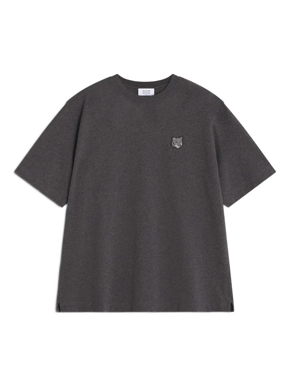 

Футболка с логотипом Maison Kitsuné, серый