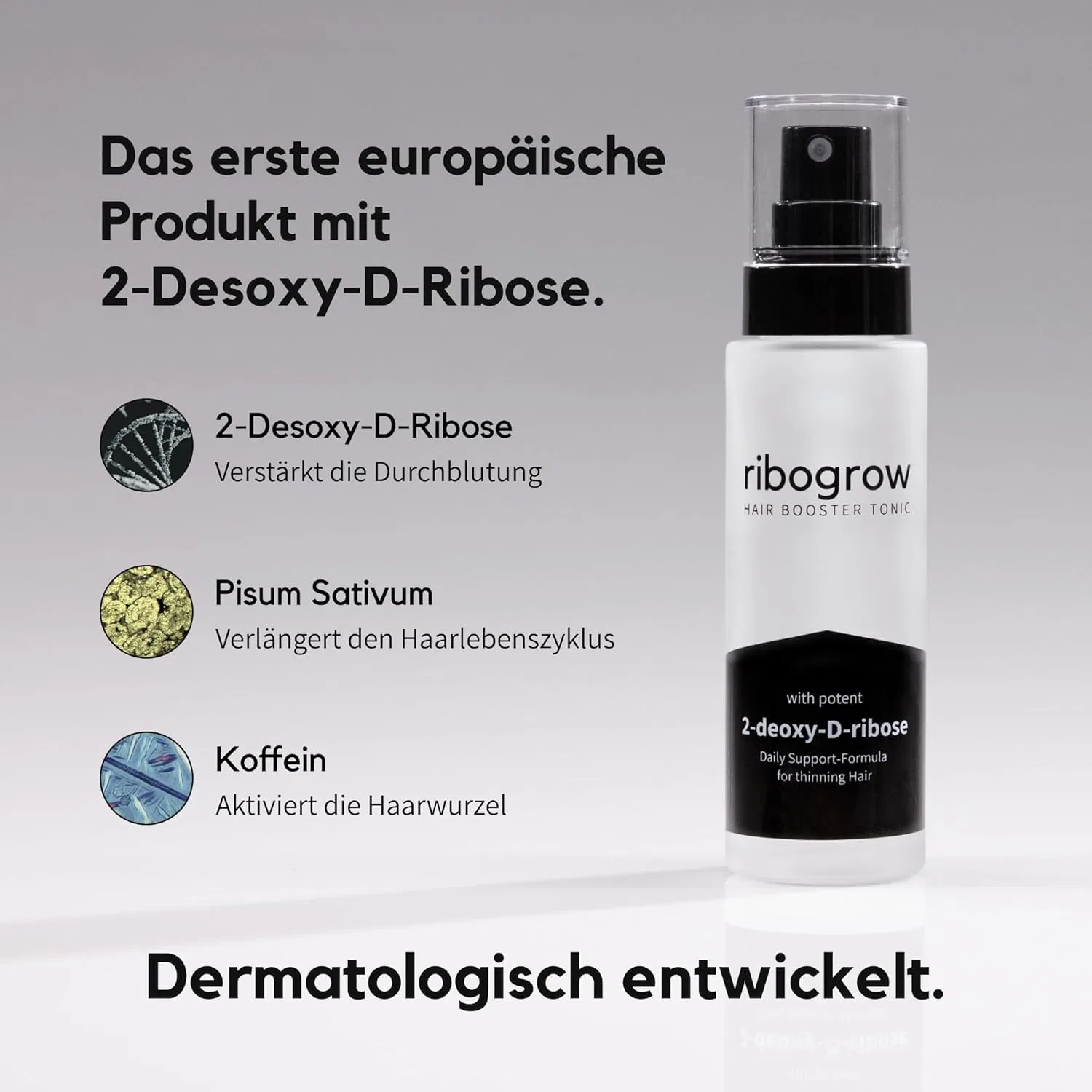 Спрей-тоник Hair Booster для роста волос Ribogrow — фото 3