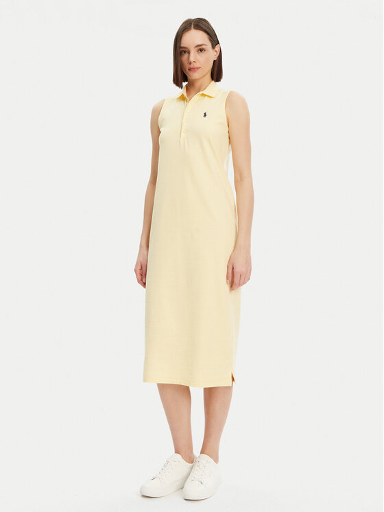 

Платье на каждый день стандартный крой 211968292005 Polo Ralph Lauren, желтый