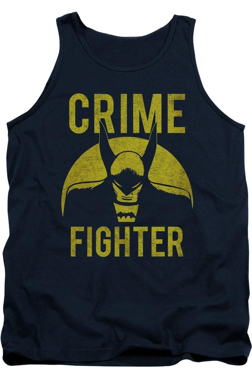 

Майка для взрослых DC Comics Fight Crime Gildan, темно-синий