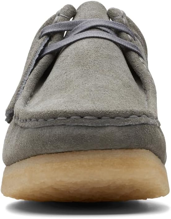 Мужские ботинки Clarks Wallabee 2 Chukka, серый — фото 3