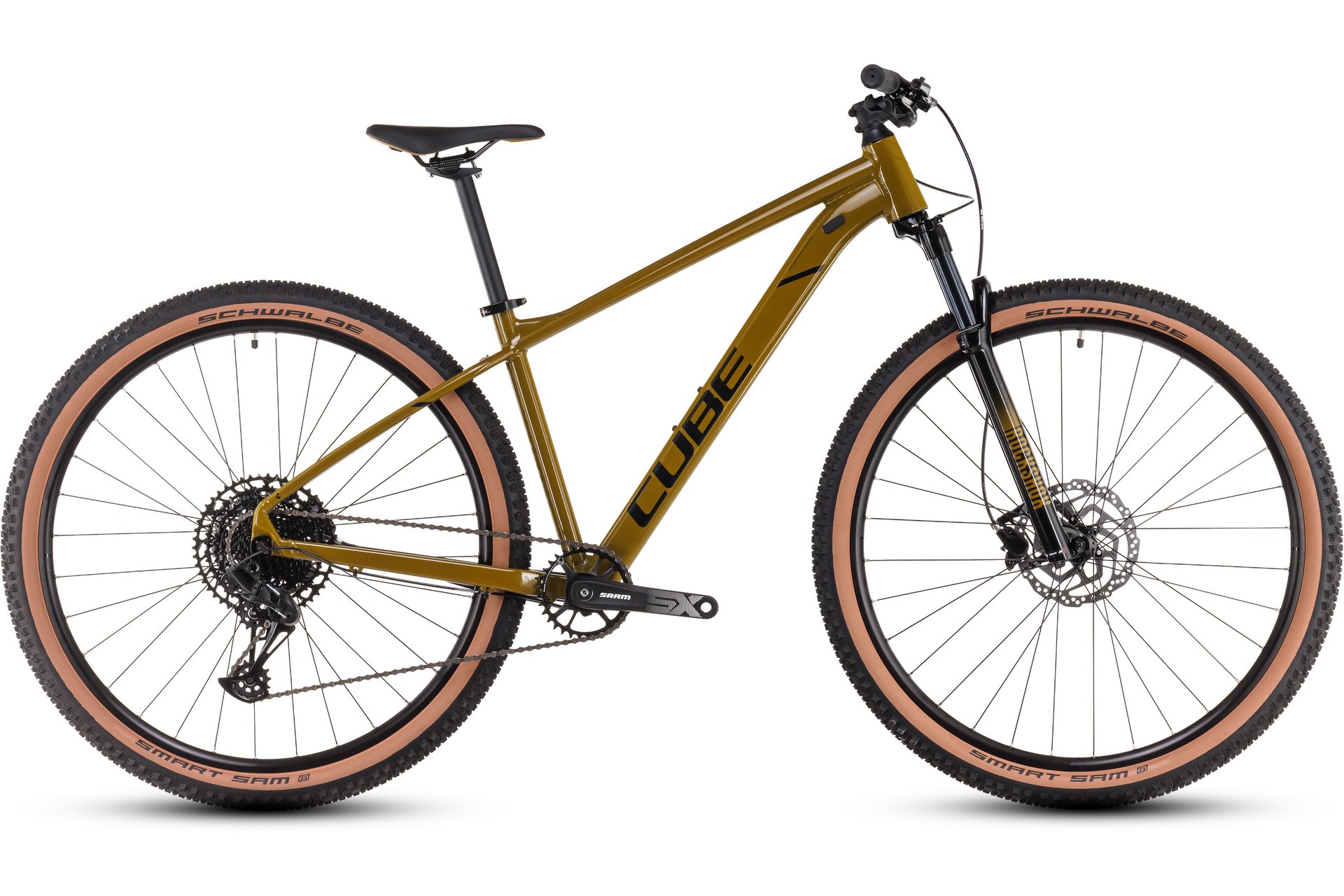 

Горный велосипед Cube Attention SLX - 27,5 дюймов - Diamant - 2025, цвет Grün|willowgreen´n´black