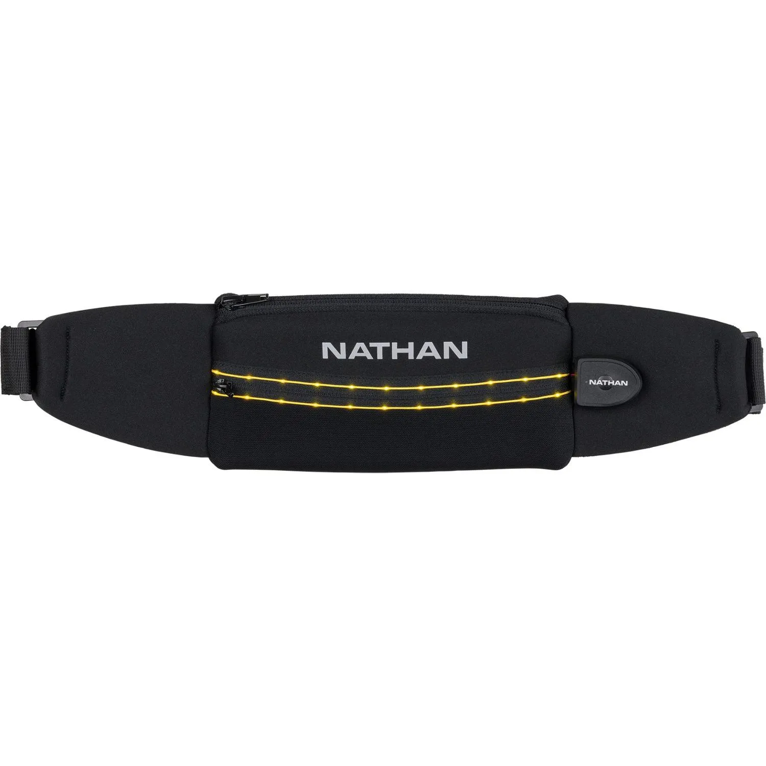

Лазерный светящийся пояс для хранения на 5К Nathan, Black/High Vis Yellow