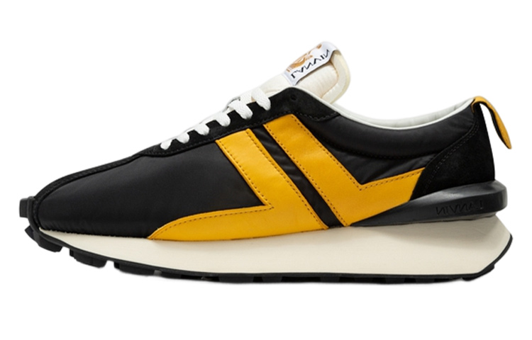 

Мужские повседневные туфли Bumpr Low-Top, желто-черные Lanvin, Original Shoe Box Included