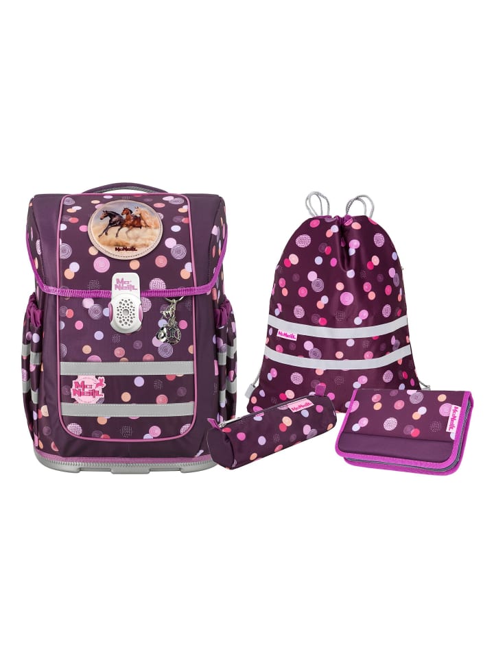 

McNeill Набор школьных рюкзаков Ergo Compacto, 5 предметов, рубиновый