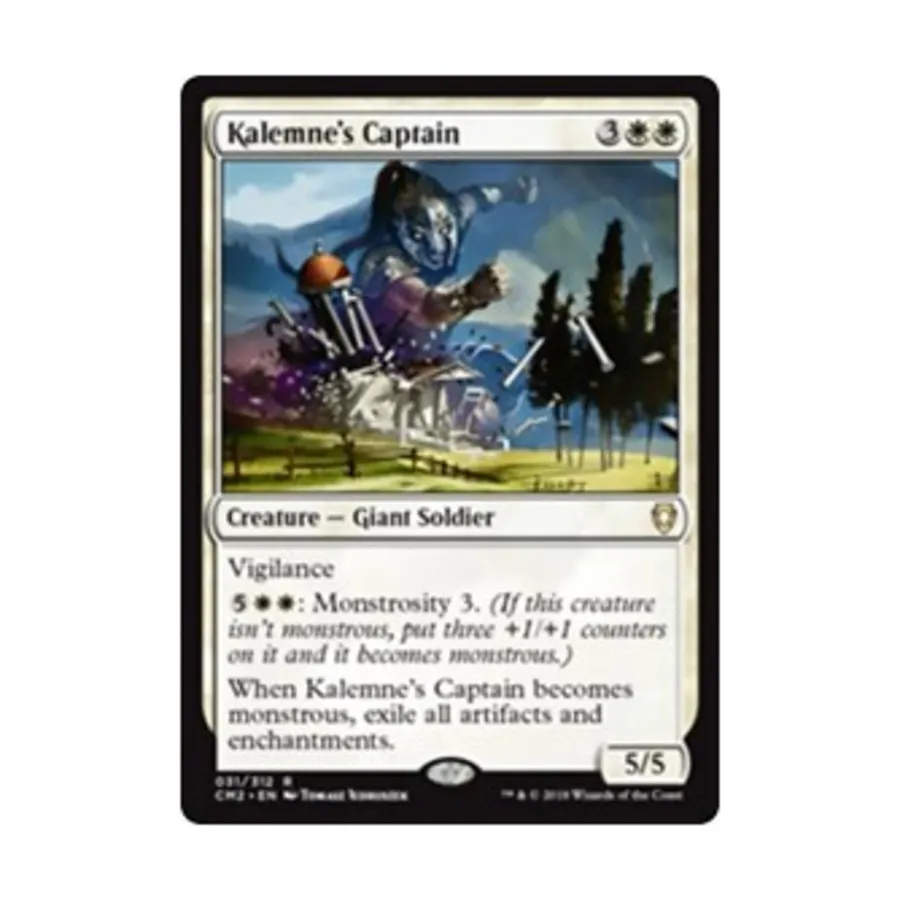

CCG Капитан Калемны ( клавиша R), MTG - Commander Anthology Volume II