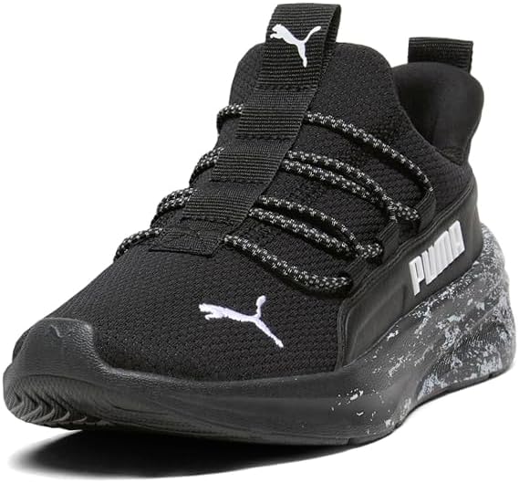Кроссовки Puma Unisex-Child Softride One4all на резинке, белый — фото 2