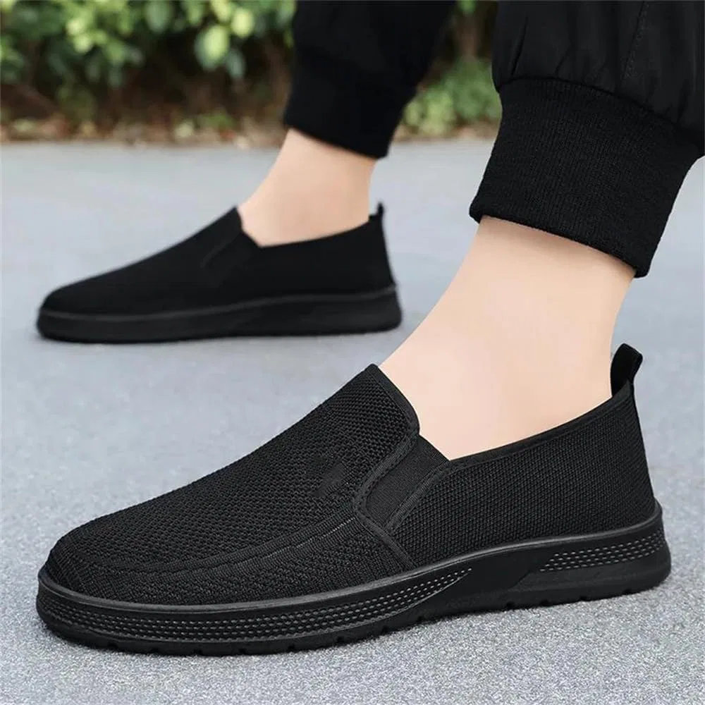Лоферы мужские Adhdyuud Knit Loafers, черный — фото 4