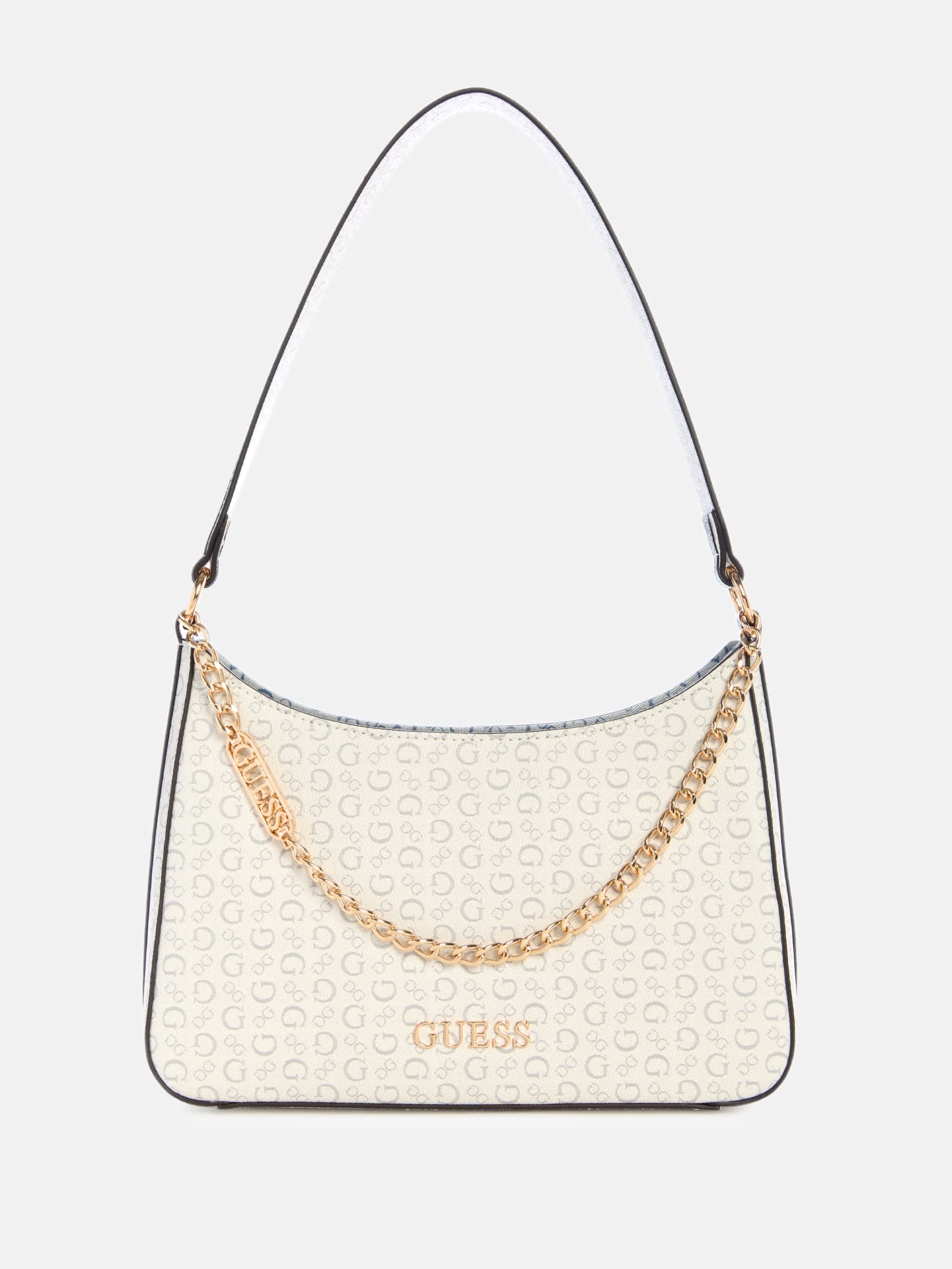 

Сумка через плечо Deltona с логотипом Guess Factory, Bone