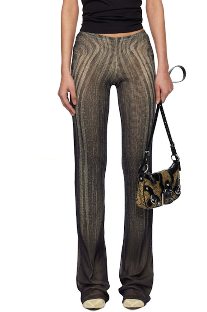 

Черные брюки для отдыха «The Spirale» Jean Paul Gaultier