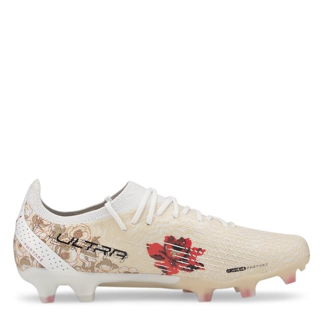 Женские бутсы X Freedom Ultra FG/AG бежевого цвета Puma, белый — фото 3