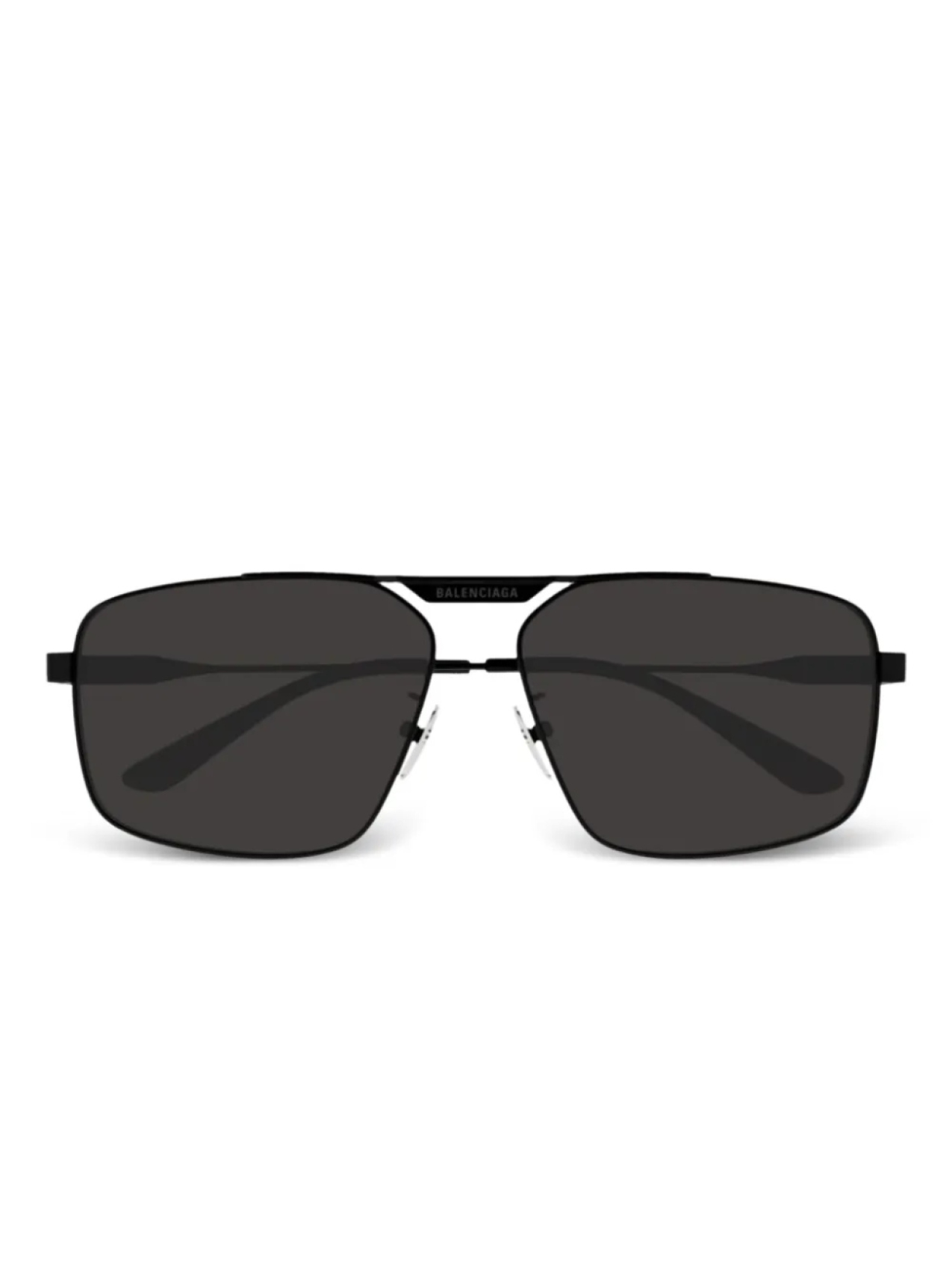 

Солнцезащитные очки в оправе «пилот» Balenciaga Eyewear, черный