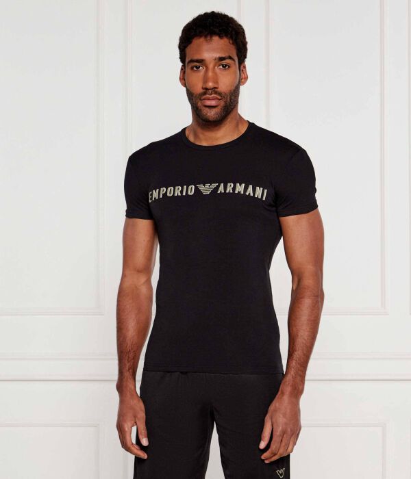 

Футболки Slim fit Emporio Armani, черный