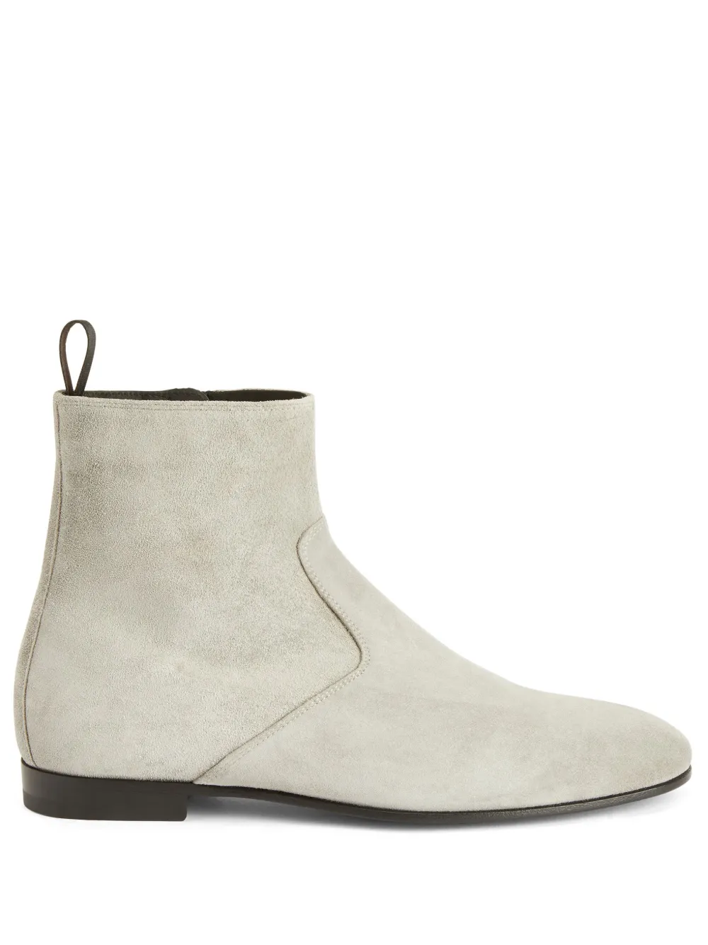 

Замшевые ботинки Ron Giuseppe Zanotti, серый